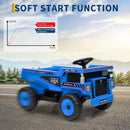 12V Remote Control Blue Electric Dump Truck Toy for Kids Magic Cars 4