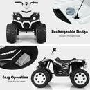 12V Kids 4-Wheeler ATV Quad Ride-On Car with LED Lights and Music Toy Vehicle Magic Cars 12