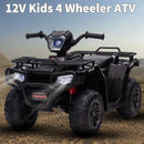12V Kids Electric 4-Wheeler ATV with LED Lights, MP3 Player, and Adjustable Speed Magic Cars 11