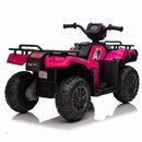 12V Kids Electric 4-Wheeler ATV with LED Lights, MP3 Player, and Adjustable Speed Magic Cars 18