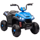 12V Kids ATV with Spring Suspension and Forward & Reverse Drive Blue Magic Cars 2
