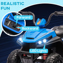12V Kids ATV with Spring Suspension and Forward & Reverse Drive Blue Magic Cars 5