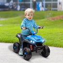 12V Kids ATV with Spring Suspension and Forward/Reverse Drive Blue Magic Cars 1