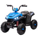 12V Kids ATV with Spring Suspension and Forward/Reverse Drive Blue Magic Cars 3