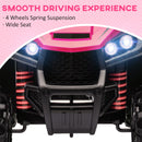 12V Kids ATV with Spring Suspension and Forward/Reverse Drive Pink Magic Cars 4