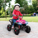 12V Kids ATV with Spring Suspension and Forward & Reverse Drive Pink Magic Cars 8