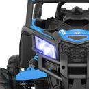 12V Blue Kids Electric Off-Road Ride-On UTV Vehicle with Music, LED Lights, and Remote Control Magic Cars 14