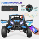 12V Blue Kids Electric Off-Road Ride-On UTV Vehicle with Music, LED Lights, and Remote Control Magic Cars 2