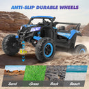 12V Blue Kids Electric Off-Road Ride-On UTV Vehicle with Music, LED Lights, and Remote Control Magic Cars 6