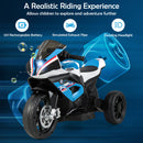 12V Licensed Kids Ride-On Motorcycle with Bright LED Headlights Magic Cars 4