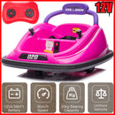 12V Kids Twin Bumper Car with Motor, Parent Remote Control, LED Lights, and 360° Rotation Magic Cars 0