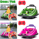 12V Kids Twin Bumper Car with Motor, Parent Remote Control, LED Lights, and 360° Rotation Magic Cars 9
