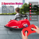 12V Kids Twin Bumper Car with Parent Remote Control, Lights, and 360° Rotation Motor Magic Cars 11