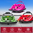 12V Kids Twin Bumper Car with Parent Remote Control, Lights, and 360° Rotation Motor Magic Cars 6