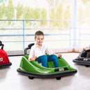 12V Kids Twin Bumper Car with Remote Control and 360° Rotation Ride-On Toy Motor Magic Cars 10