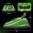 12V Kids Twin Bumper Car with Remote Control and 360° Rotation Ride-On Toy Motor Magic Cars 2