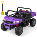 12V Electric Ride-On Dump Truck for Kids with 2 Seats, 4 Wheels, and Remote Control Magic Cars 11