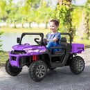 12V Electric Ride-On Dump Truck for Kids with 2 Seats, 4 Wheels, and Remote Control Magic Cars 2
