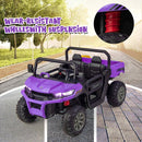 12V Electric Ride-On Dump Truck for Kids with 2 Seats, 4 Wheels, and Remote Control Magic Cars 6