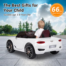 12V Kids Ride-On Car with Power Wheels, Remote Control, and LED Lights Magic Cars 4
