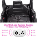 12V Kids Ride-On Truck with Remote Control, LED Lights, and Music Magic Cars 2