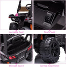 12V Kids Ride-On Truck with Remote Control, LED Lights, and Music Magic Cars 3