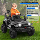 12V Kids Ride-On Truck Vehicle with Power Wheels, Remote Control, and Bluetooth Magic Cars 3
