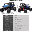 12V Kids Ride-On Truck with Remote Control, Power Wheels, and LED Lights Magic Cars 2