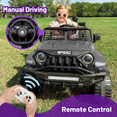 12V Electric Ride-On Jeep for Kids with 2x55W Motors, Battery Power, and Remote Control Magic Cars 1
