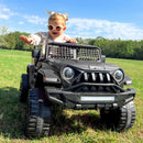 12V Electric Ride-On Jeep for Kids with 2x55W Motors, Battery Power, and Remote Control Magic Cars 5