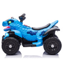 12V Electric Blue Dinosaur Ride-On ATV for Kids with Bluetooth Music and Front Light Magic Cars 21