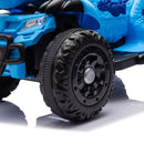 12V Electric Blue Dinosaur Ride-On ATV for Kids with Bluetooth Music and Front Light Magic Cars 8