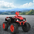 12V Kids Electric 4-Wheeler ATV Ride-On Quad with 2 Speeds and LED Lights Red Magic Cars 1