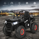 12V Kids Electric 4-Wheeler ATV Quad Ride-On Car with 2 Speeds MP3 and LED Lights Black Magic Cars 5