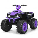 12V Kids Electric Purple 4-Wheeler ATV Ride-On Car with LED Lights Magic Cars Variant 0