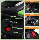 12V Battery-Powered Kids Electric Ride-On Tractor Toy with Trailer and Remote Control Magic Cars 4