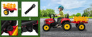 12V Battery-Powered Electric Ride-On Tractor Toy with Trailer and Remote Control for Kids Magic Cars 9