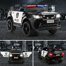 12V Kids Electric Ride-On Police Car with Bluetooth and Remote Control Magic Cars 6
