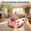 12V Children’s Electric Bumper Car - 360° Spinning Ride-On Toy with Remote Control, LED Lights, and Music Magic Cars 2