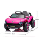12V Electric Ride-On Car for Kids - Bluetooth, Music, 2WD, Speeds 1.5-2.5MPH, Ages 3-5 Magic Cars 1