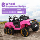 12V Electric Ride-On Car for Kids with 6 Wheels and Parent Remote Control, Ages 3-10 Magic Cars 2