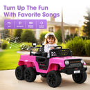 12V Electric Ride-On Car for Kids with 6 Wheels and Parent Remote Control, Ages 3-10 Magic Cars 7