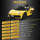 12V Battery-Powered Kids Electric Ride-On Car with Parent Remote Control Magic Cars 20