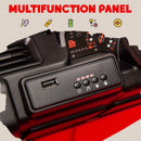 12V Kids Electric Ride-On Car with 2WD/4WD Switch and Remote Control in Red Magic Cars 10