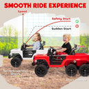 12V Kids Electric Ride-On Car with 2WD/4WD Switch and Remote Control in Red Magic Cars 9