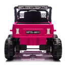 12V Kids Electric Truck Toy with 6 Wheels, LED Lights, Music, and Parent Remote Control Magic Cars 5