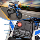 12V Electric Dirt Bike for Kids with Training Wheels and Twist Grip Throttle, Maximum Speed 3MPH Magic Cars 4