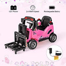 12V Electric Forklift Ride-On Toy for Kids with Remote Control, Lifting Fork, and Music Magic Cars 4