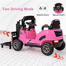 12V Electric Forklift Ride-On Toy for Kids with Remote Control, Lifting Fork, and Music Magic Cars 5