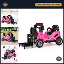12V Electric Forklift Ride-On Toy for Kids with Remote Control, Lifting Fork, and Music Magic Cars Variant 0